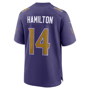 Camisa NFL Baltimore Ravens Vapor Limited Purple Alternate 2026 - Hamilton