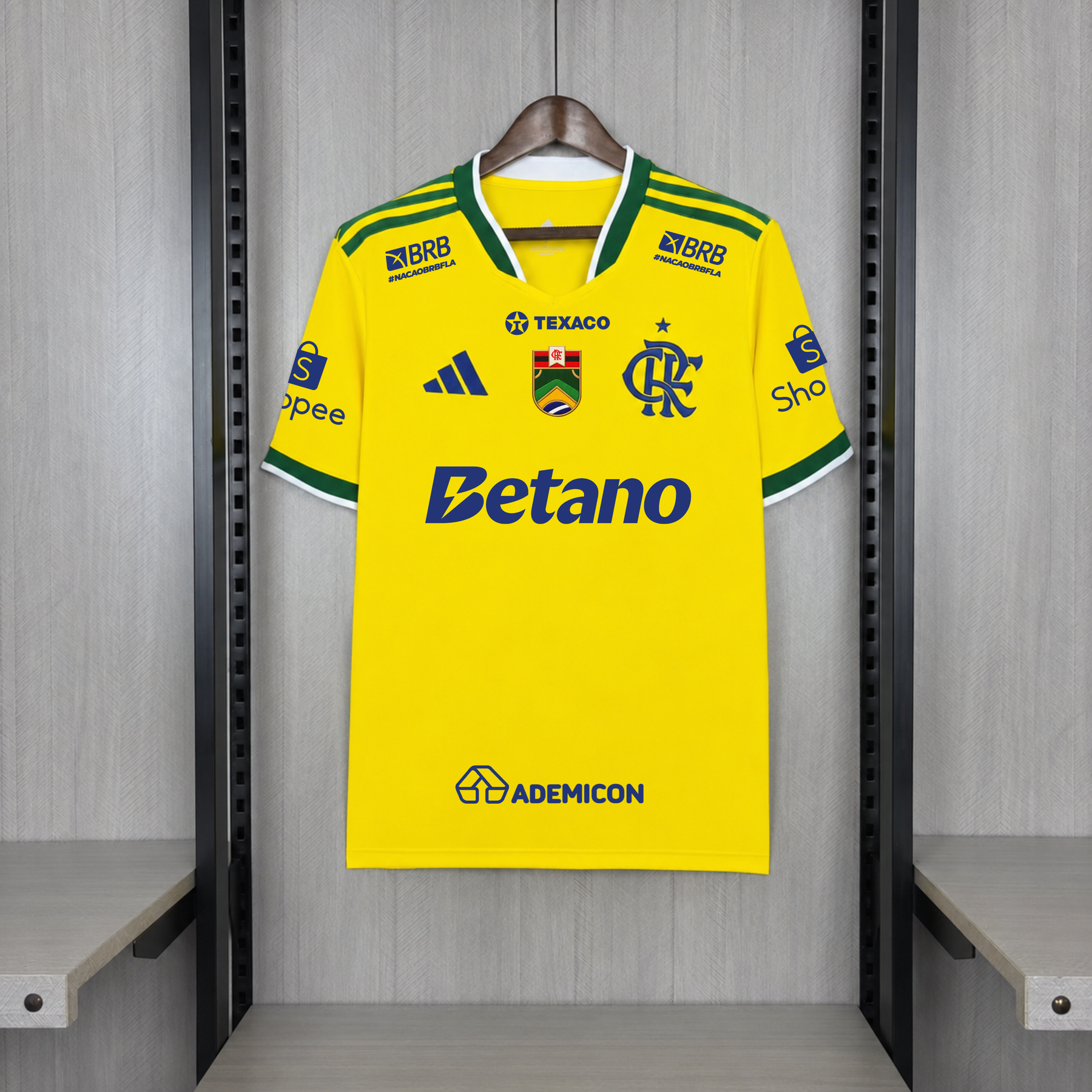 Camisa Flamengo Edição Brasil 2026 - Patrocínios e Patch