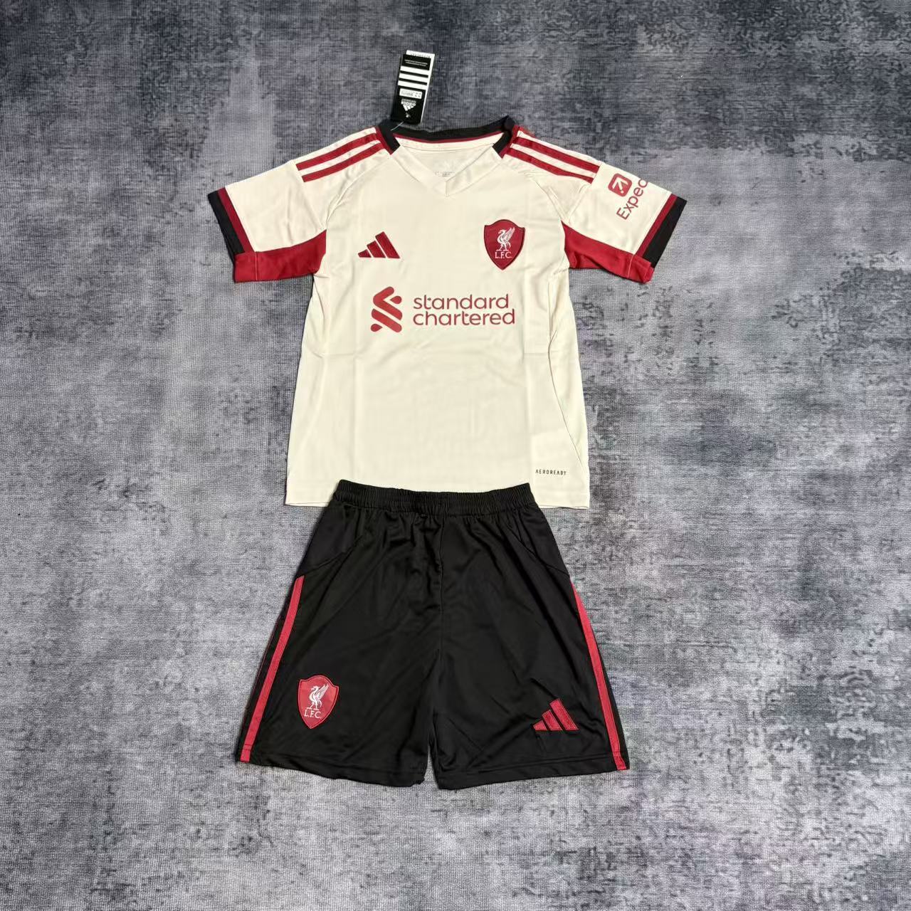 Kit Infantil Liverpool 2025/26 - Away
