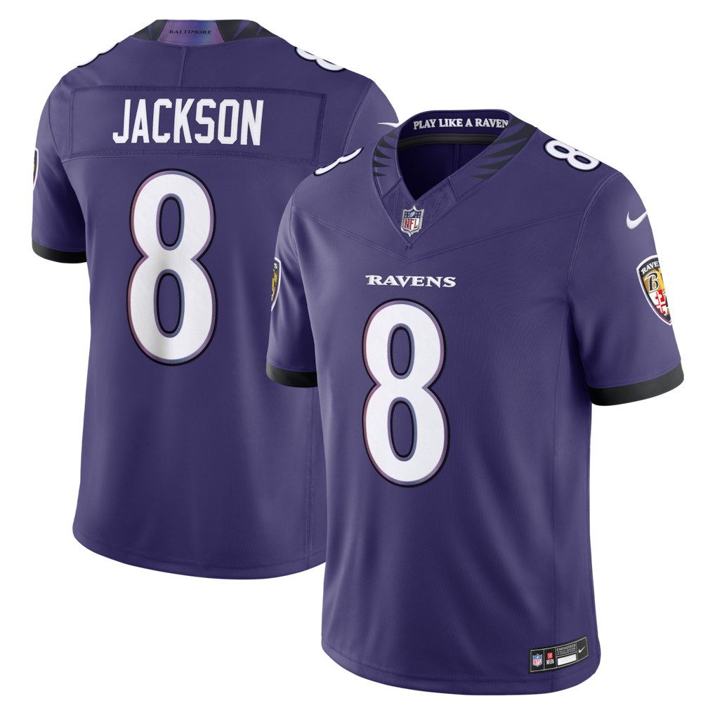 Camisa NFL Baltimore Ravens Vapor Limited Purple 2026 - Lamar Jackson