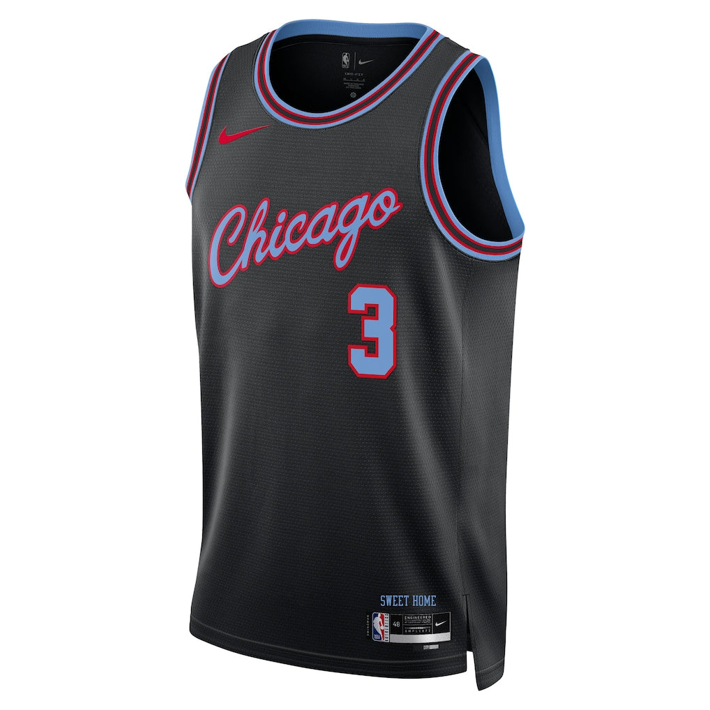 Regata Chicago Bulls City Edition NBA 25/26 - Josh Giddey