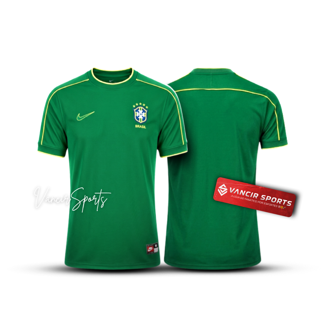 Camisa Brasil Goleiro Retrô - 1998