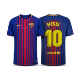 Camisa do Barcelona Retrô 2017/18 Home – Messi #10
