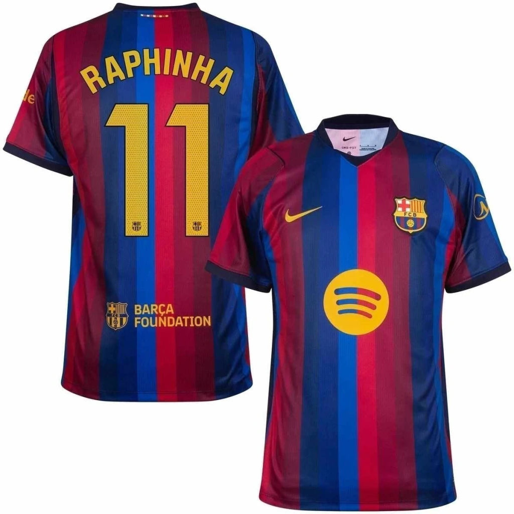 Camisa Barcelona Home 2026/27 - Raphinha 11 - Pronta entrega