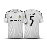 Camisa Real Madrid Retrô 2005/06 Home – Zidane #5