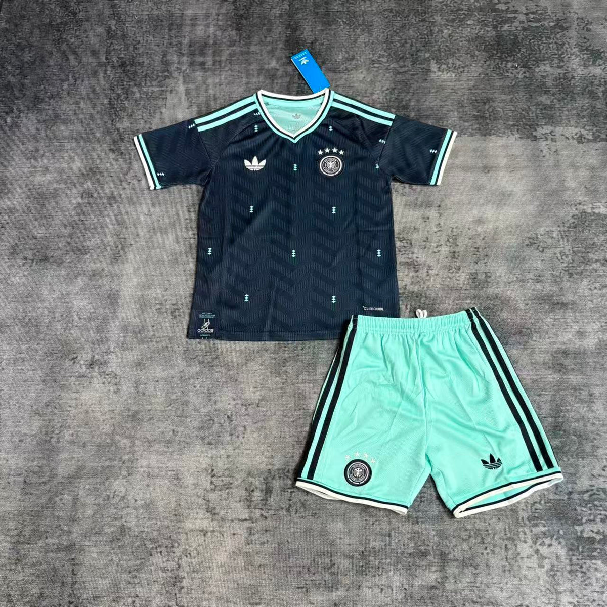 Kit Infantil Alemanha Away Copa 2026