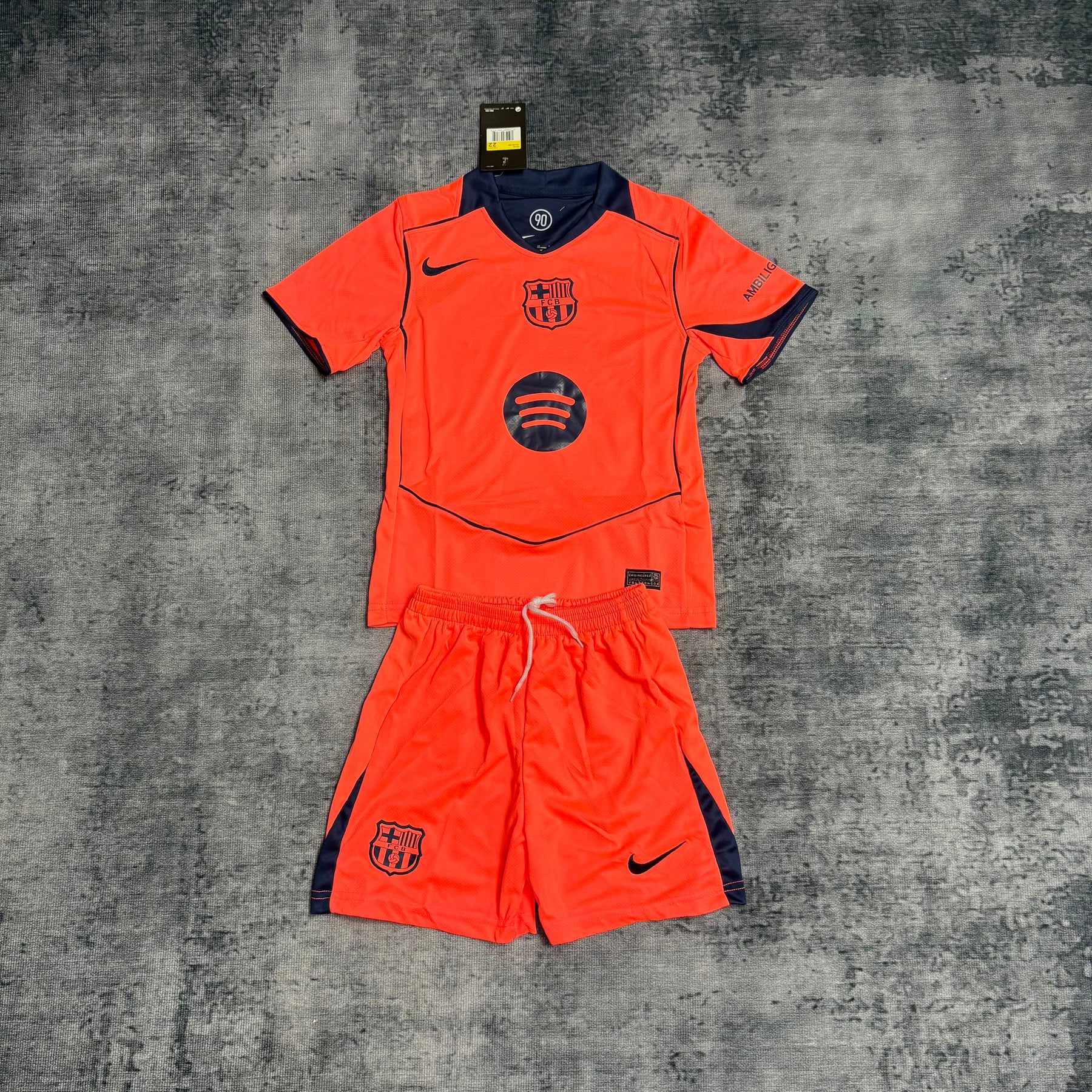 Kit Infantil do Barcelona Third 2025/26