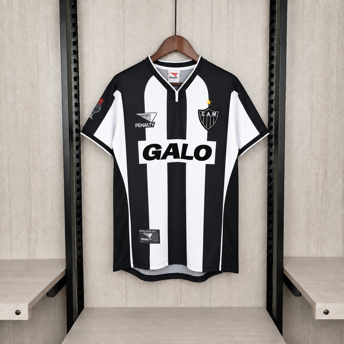 Camisa Atlético Mineiro Home Retrô - 2000