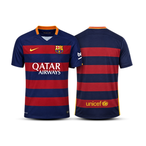 Camisa Retrô Barcelona Home 15/16 Nike Torcedor Masculina