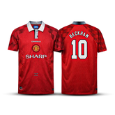 Camisa Manchester United Retrô 1996/97 Home – Beckham #10