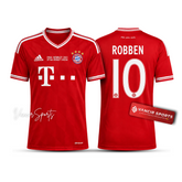 Camisa Bayern de Munique Retrô Home 2013 - Robben 10  - Pronta entrega