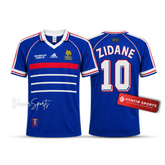 Camisa França Home Retrô 1998 - Zidane - Pronta entrega