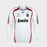 Camisa Milan Away 2006/07 Retrô Manga Longa