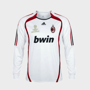 Camisa Milan Away 2006/07 Retrô Manga Longa
