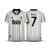 Camisa Real Madrid Retrô 1999/00 Home – Raul #7
