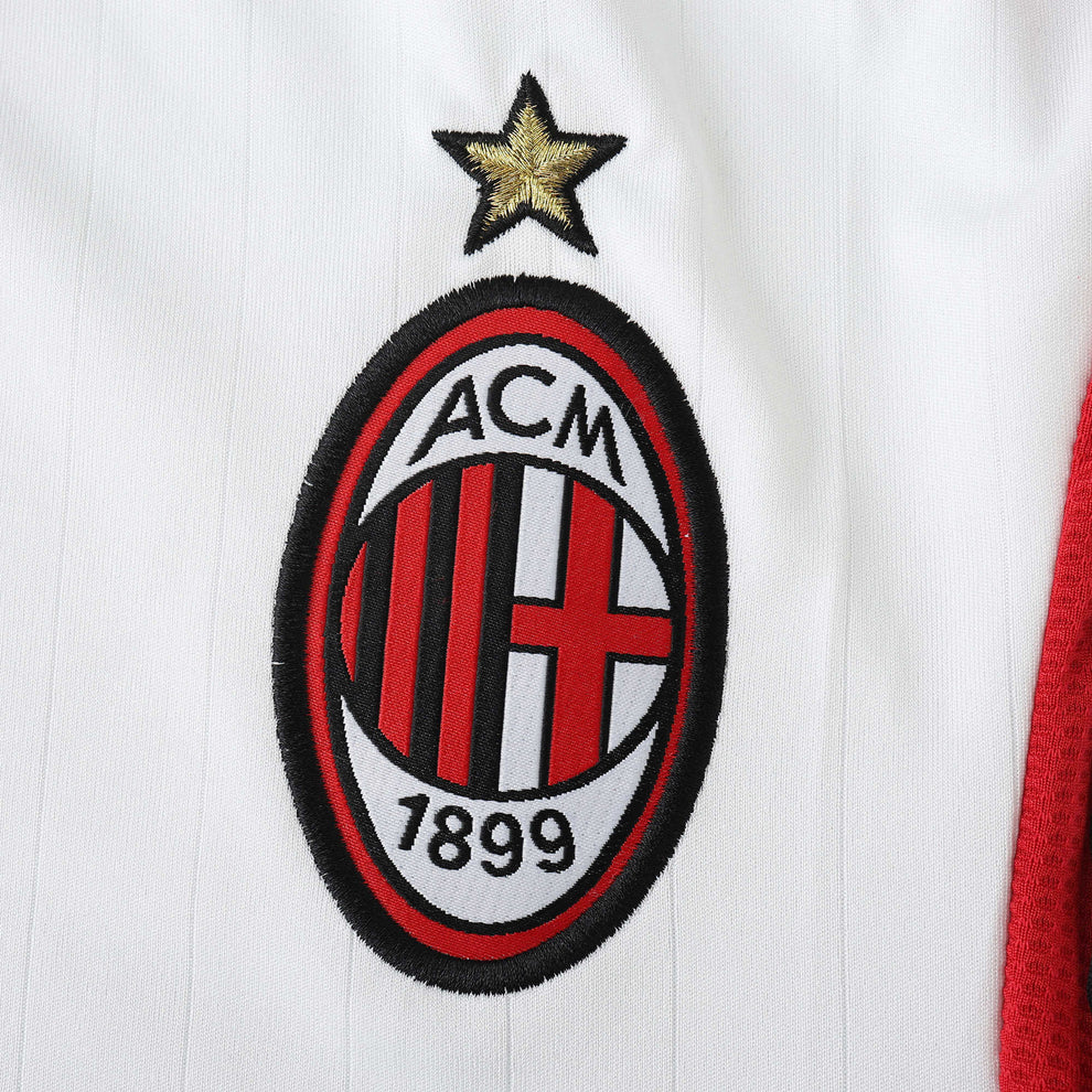 Camisa Milan Away 2006/07 Retrô Manga Longa
