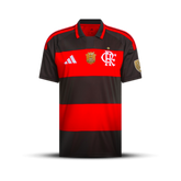 Camisa do Flamengo Home - 2026 + Patchs Libertadores e Brasileiro