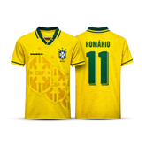 Camisa Brasil Home Retrô - 1994 Romário