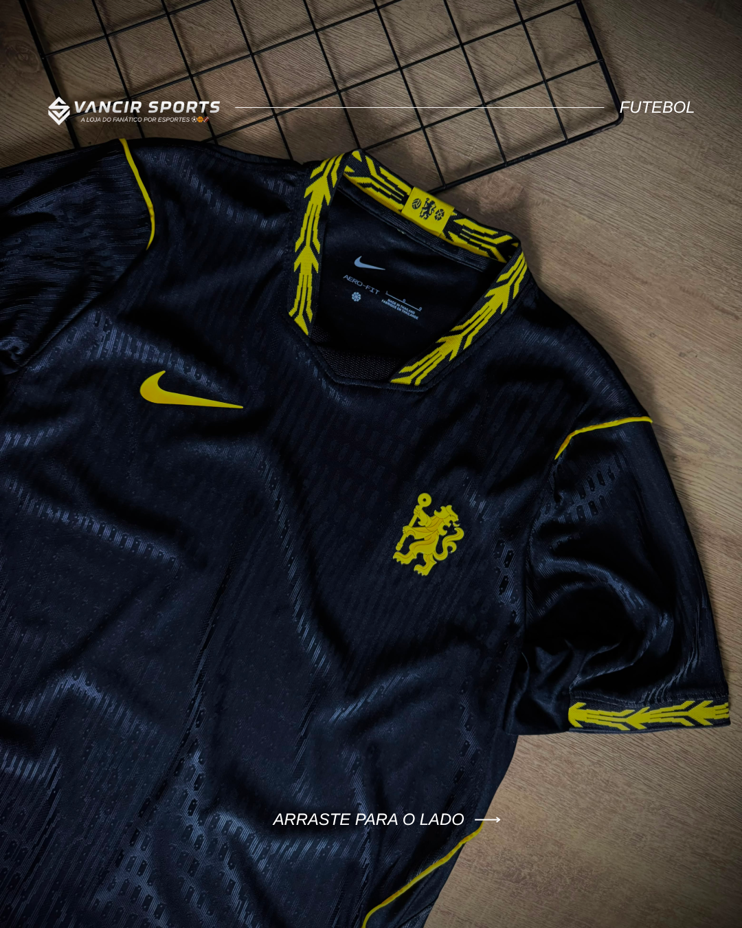 Camisa Chelsea Away 2026 - Versão Jogador - Pronta entrega
