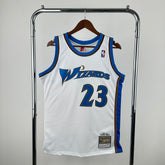 Regata NBA Mitchell & Ness Wizards 01/02 Branca - Michael Jordan