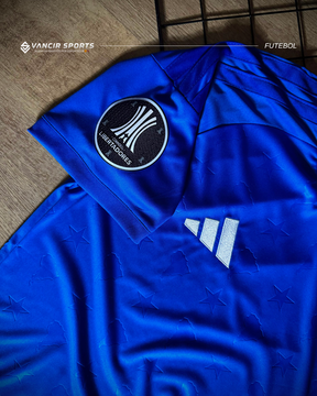 Camisa do Cruzeiro Home 2026 + Kit Patch Libertadores - Pronta entrega