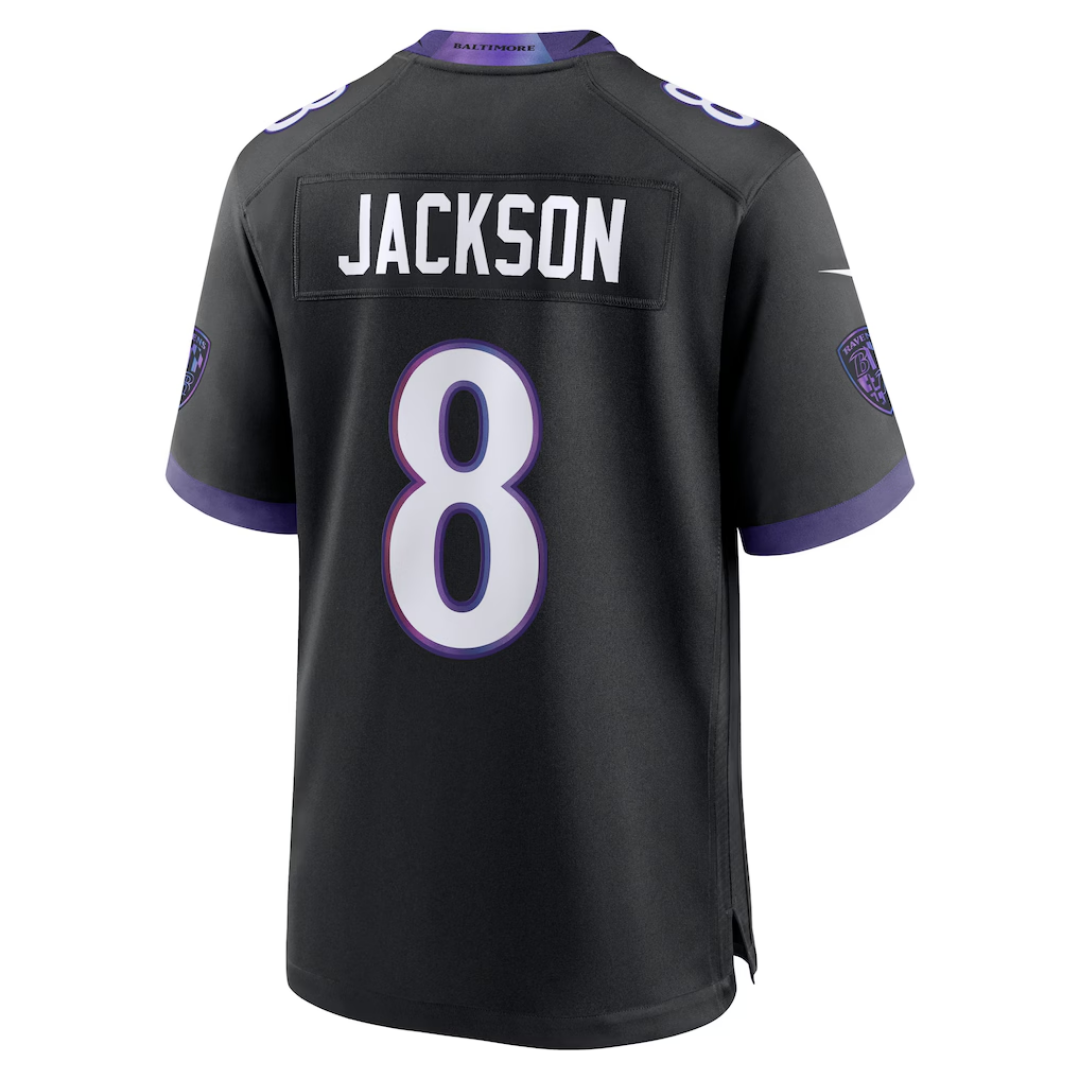Camisa NFL Baltimore Ravens Vapor Limited Black Alternate 2026 - Lamar Jackson