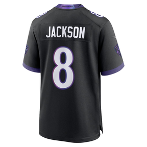 Camisa NFL Baltimore Ravens Vapor Limited Black Alternate 2026 - Lamar Jackson