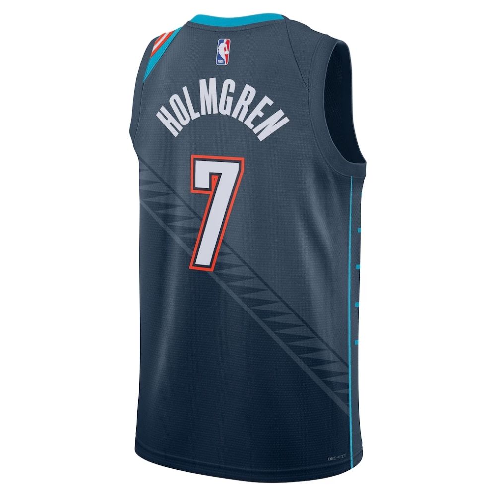 Regata Oklahoma City Thunder City Edition NBA 25/26 - Chet Holmgren