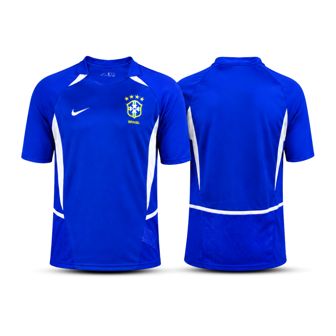 Camisa Brasil Away Retrô - 2002