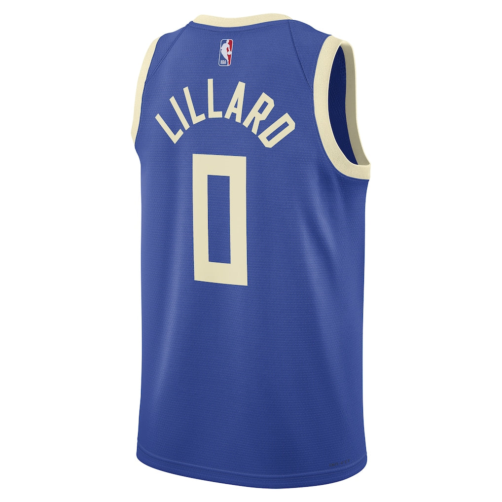 Regata Milwaukee Bucks City Edition NBA 24/25 - Damian Lillard