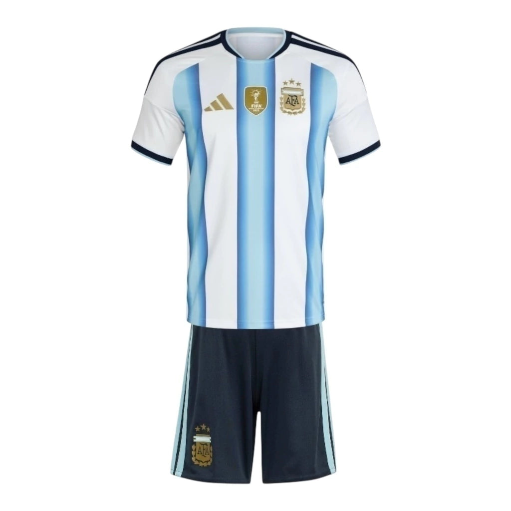 Kit Infantil Argentina Home Copa 2026 - Pronta entrega