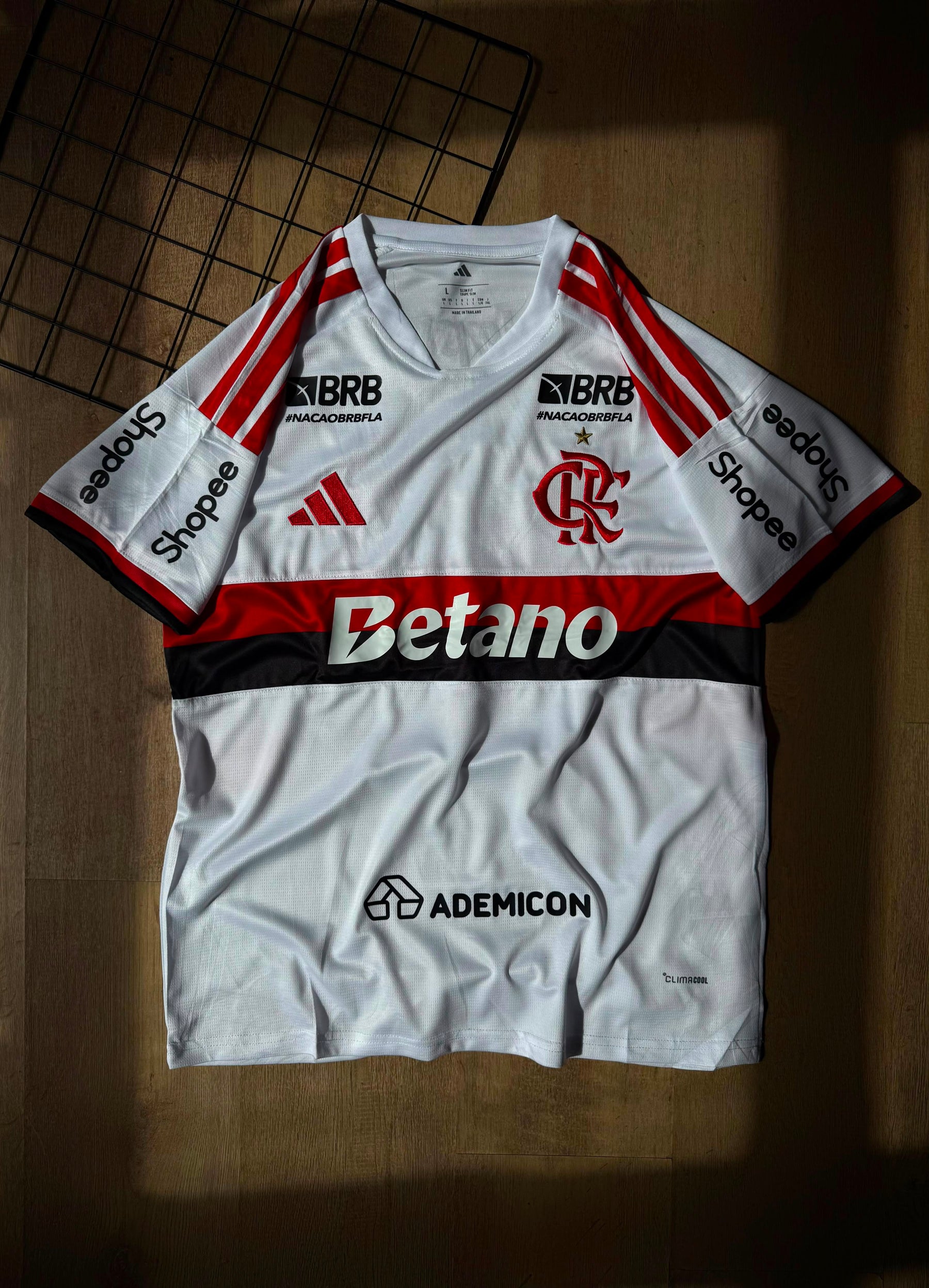 Camisa Flamengo Away 2026 - Pronta entrega - Patrocínios + L.Paquetá 20