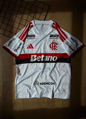 Camisa Flamengo Away 2026 - Pronta entrega - Patrocínios + L.Paquetá 20