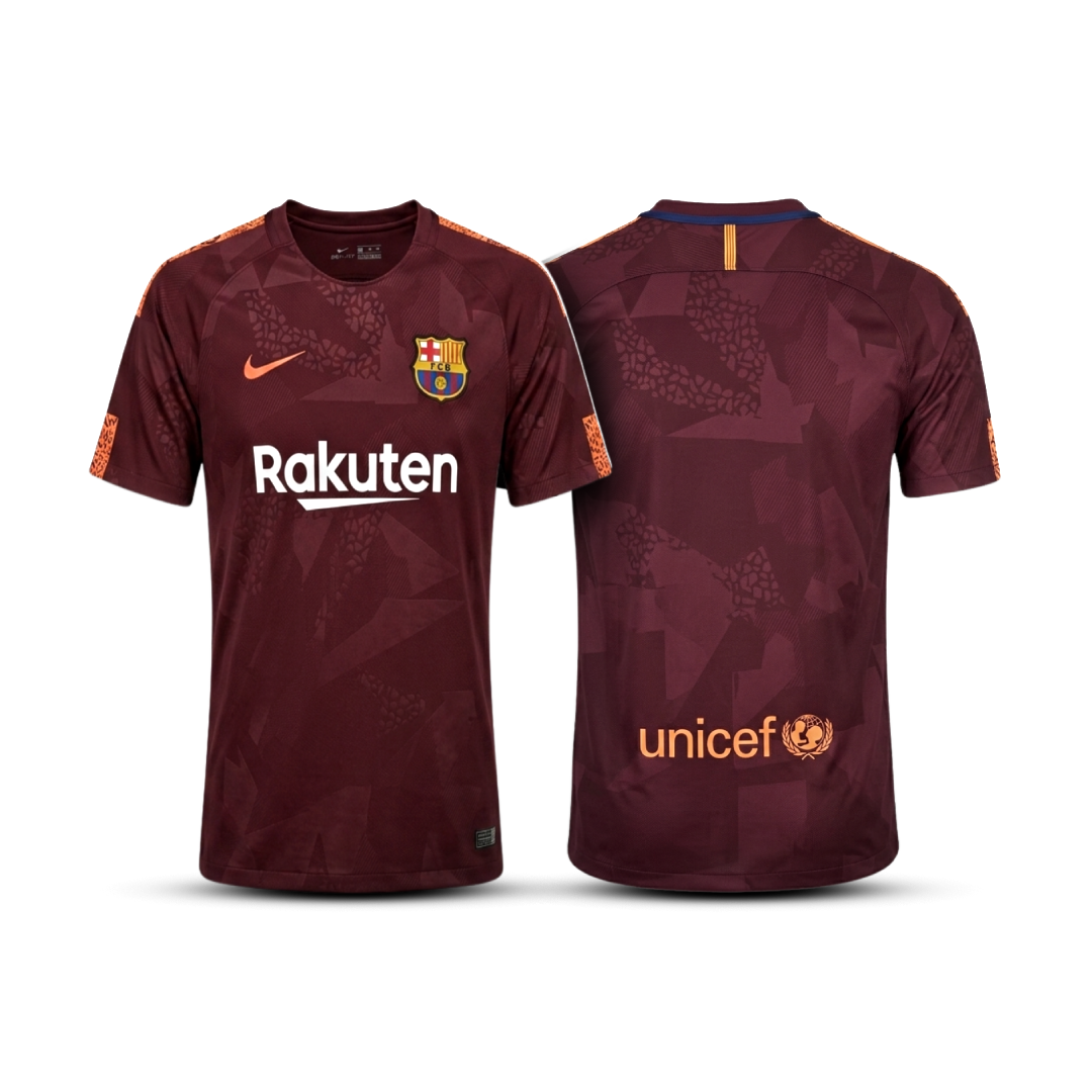 Camisa Retrô Barcelona Third 2017/18