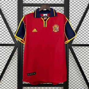 Camisa Espanha Home Retrô - 2000