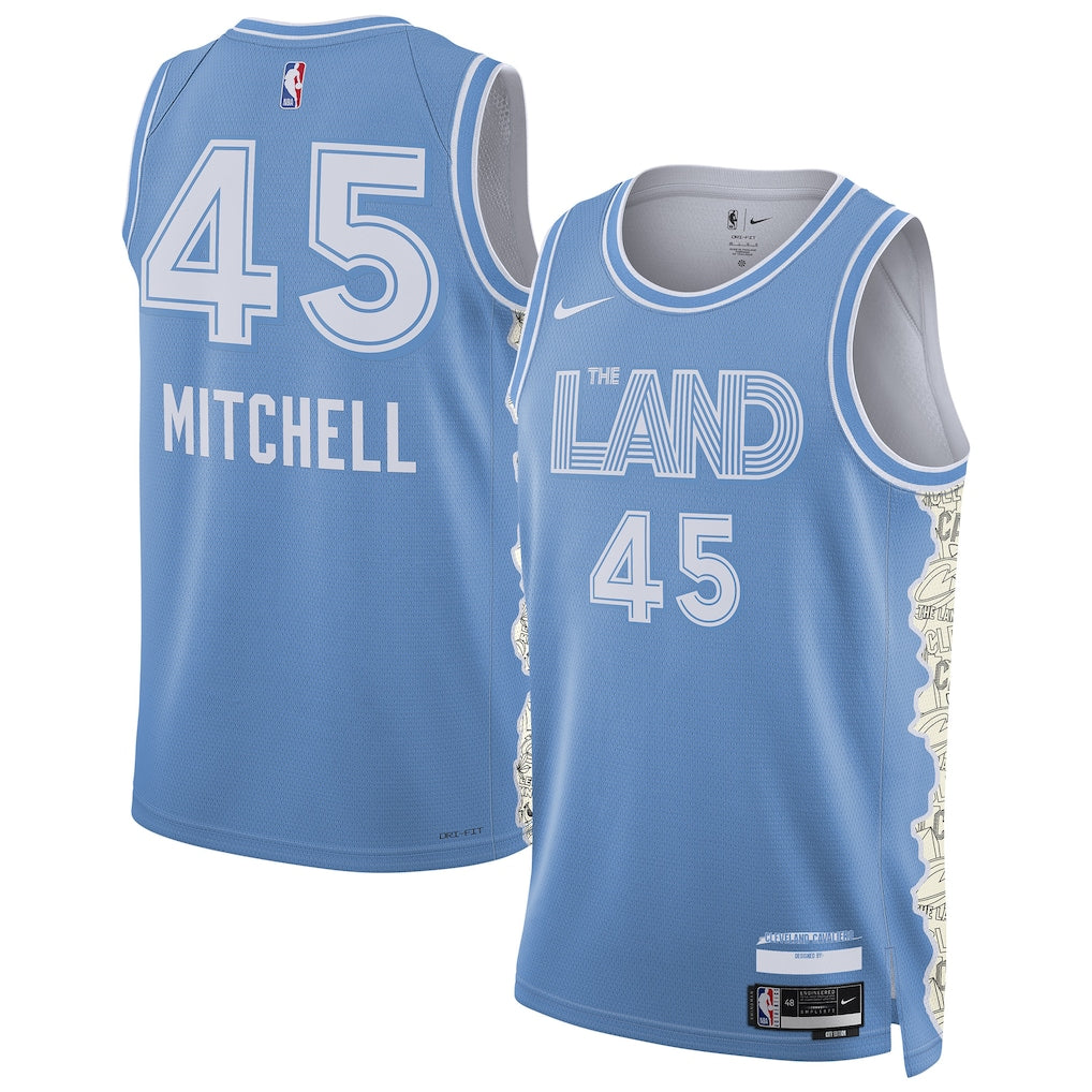 Regata Cleveland Cavaliers City Edition NBA 24/25 - Donovan Mitchell
