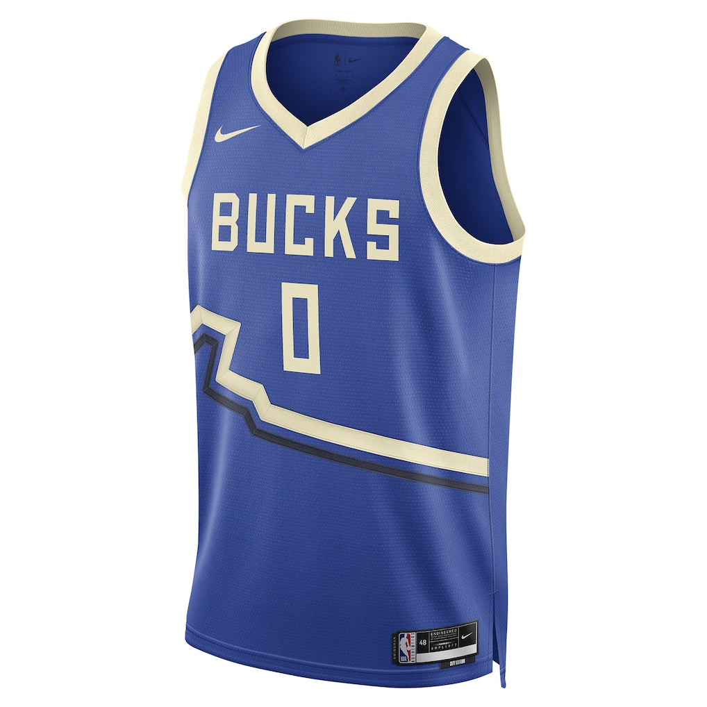 Regata Milwaukee Bucks City Edition NBA 24/25 - Damian Lillard