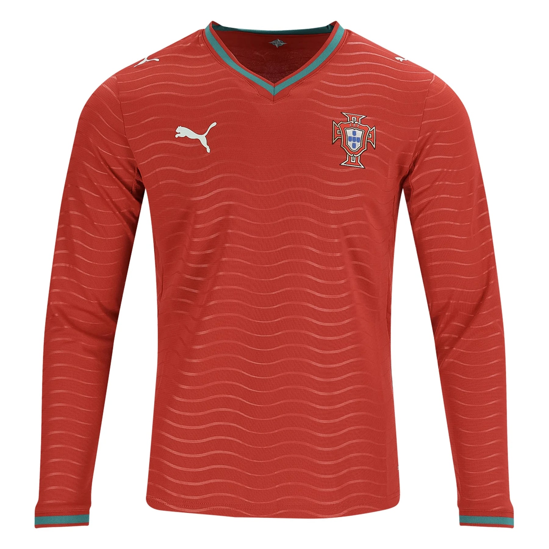 Camisa de Portugal Home Copa 2026- Manga Longa