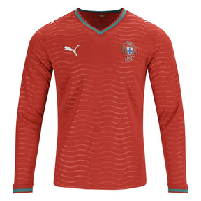 Camisa de Portugal Home Copa 2026- Manga Longa