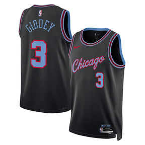Regata Chicago Bulls City Edition NBA 25/26 - Josh Giddey