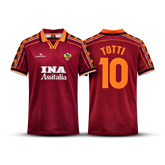 Camisa Roma Retrô 1998/99 Home – Totti #10
