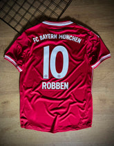 Camisa Bayern de Munique Retrô Home 2013 - Robben 10  - Pronta entrega
