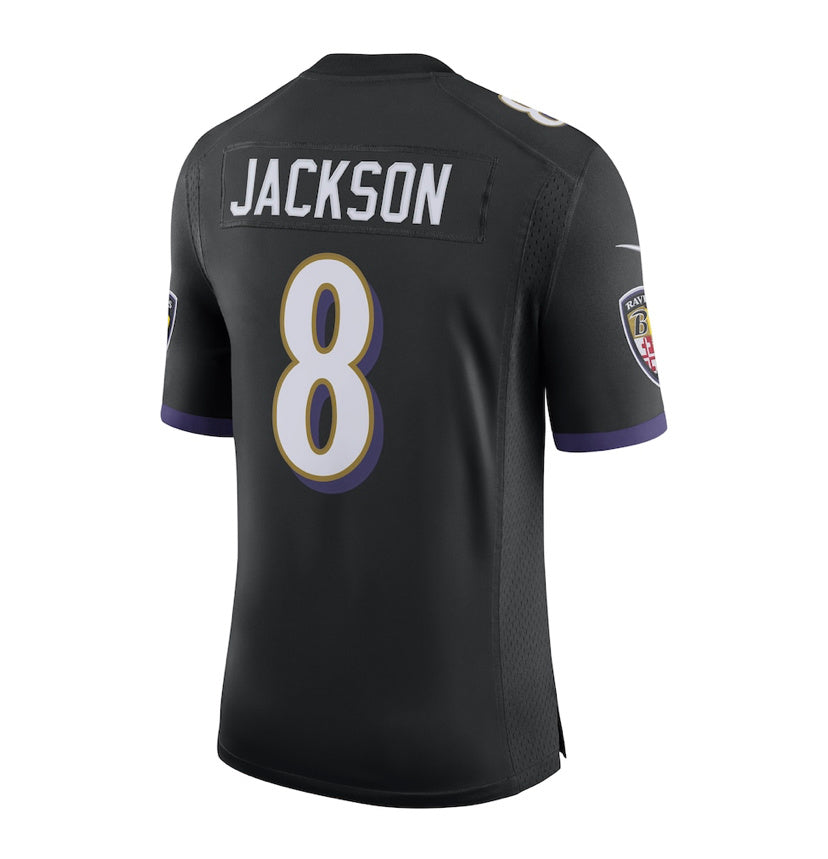 Camisa NFL Baltimore Ravens Nike Black Vapor Limited - Lamar Jackson