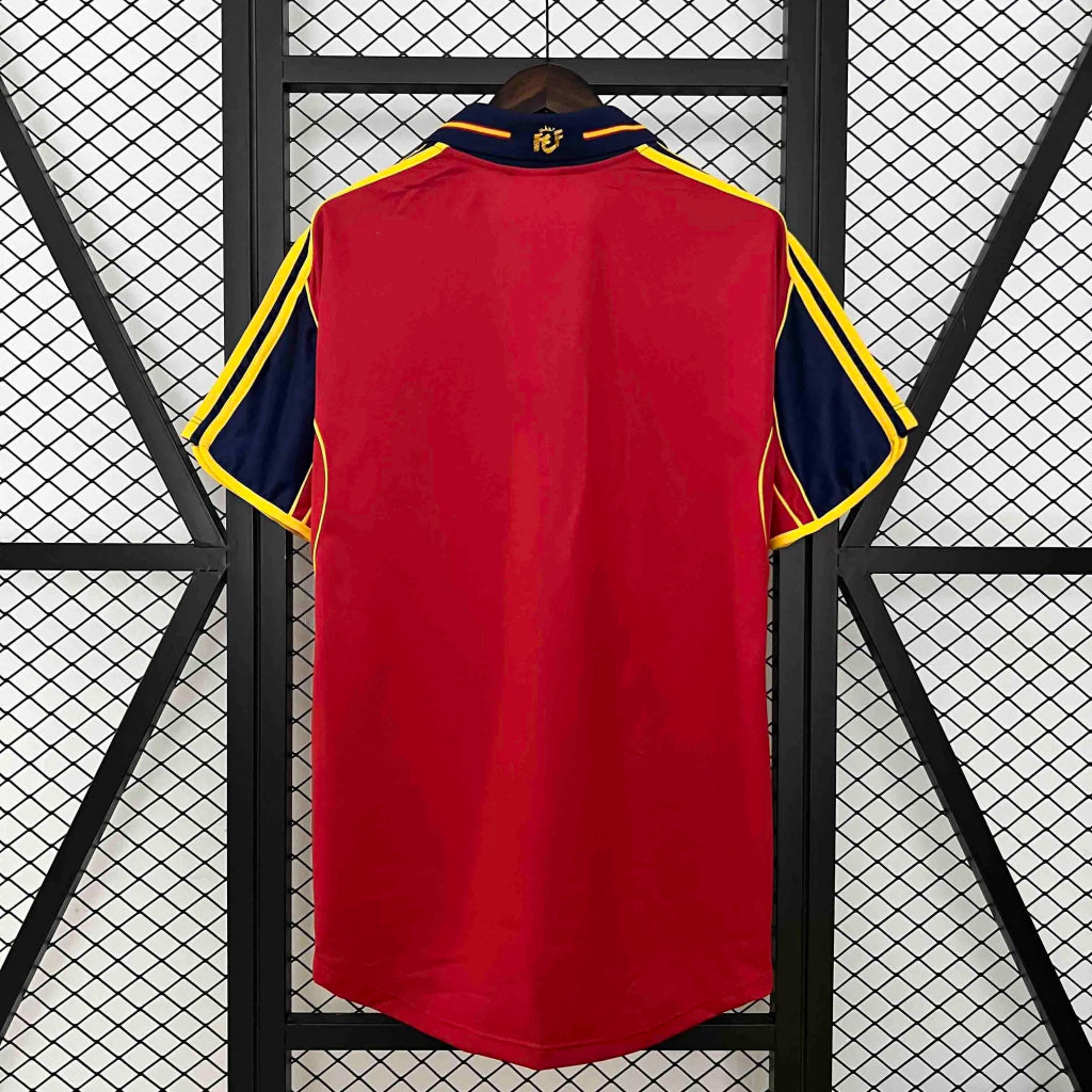 Camisa Espanha Home Retrô - 2000