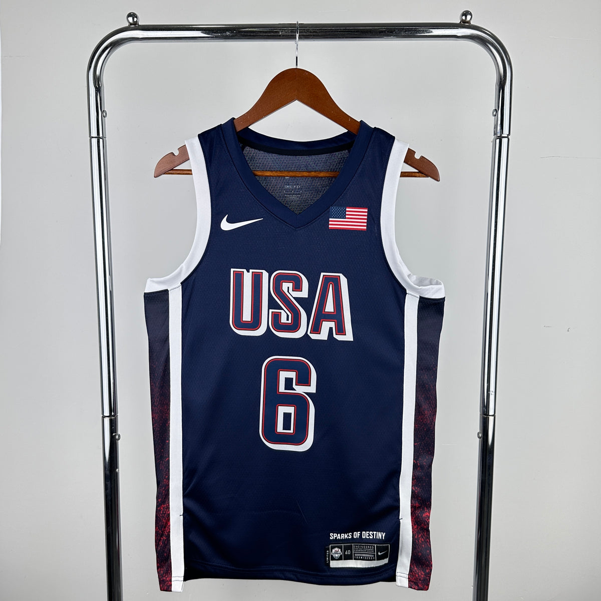 Regata USA Olimpíadas 2024 - Azul - LeBron James