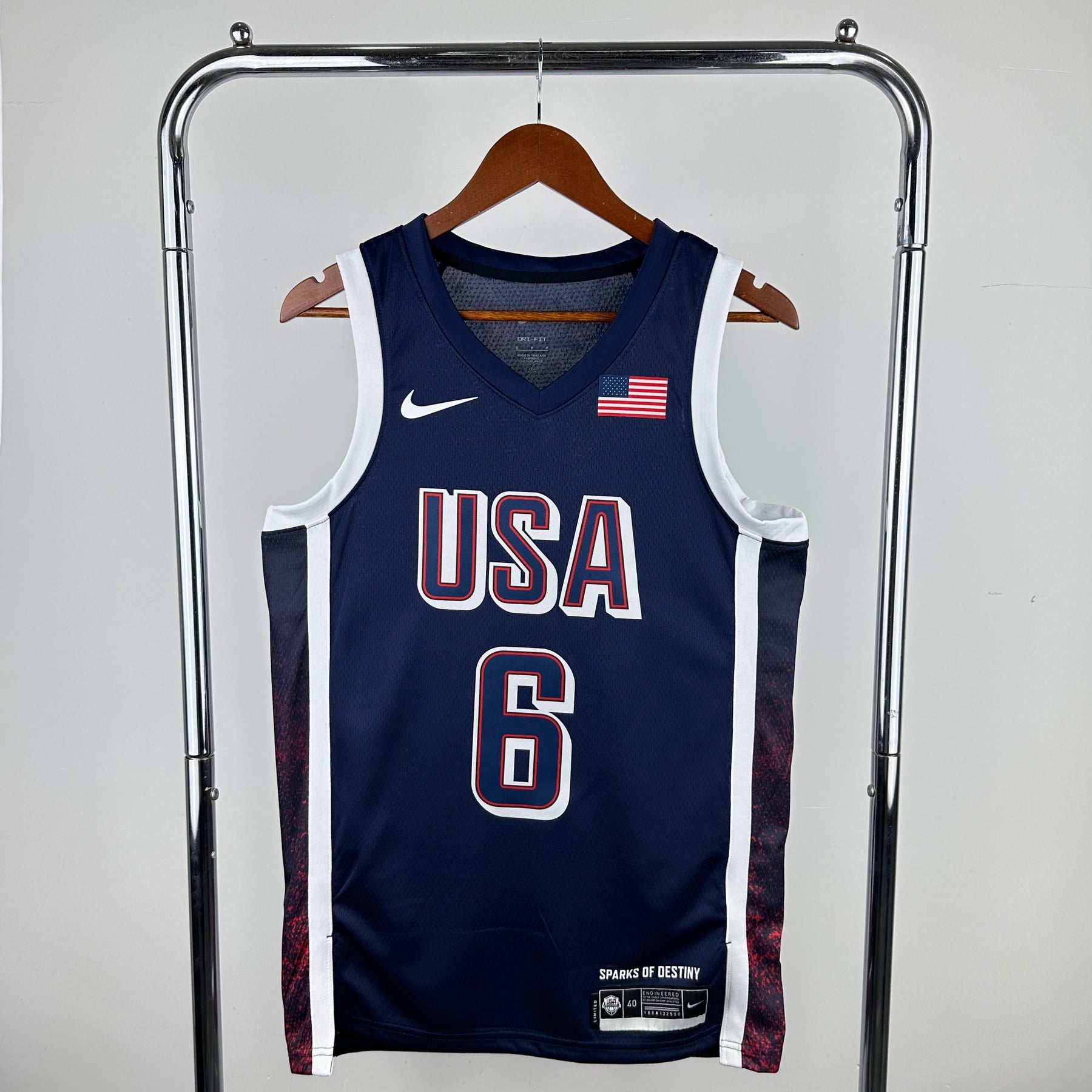 Regata USA Olimpíadas 2024 - Azul - LeBron James