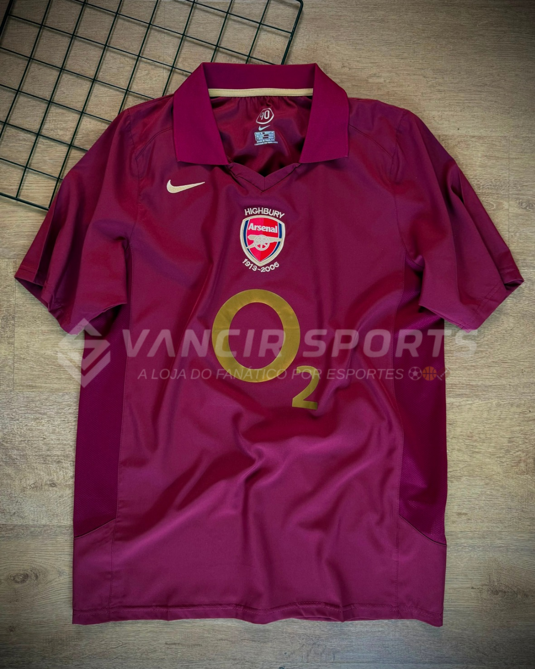 Camisa Arsenal Retrô 2005/06