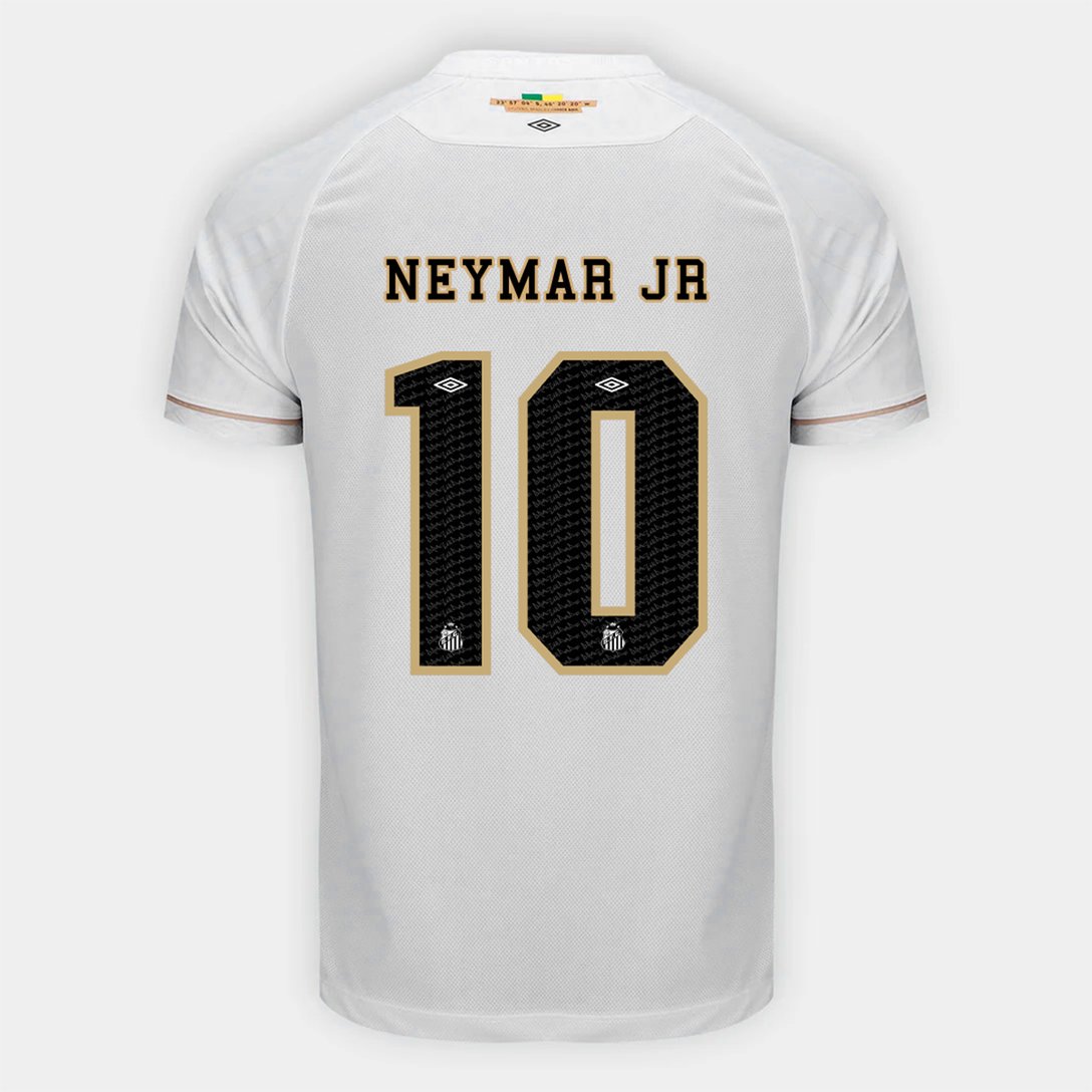 Camisa do Santos Home 2026 - Neymar 10 - Pronta entrega