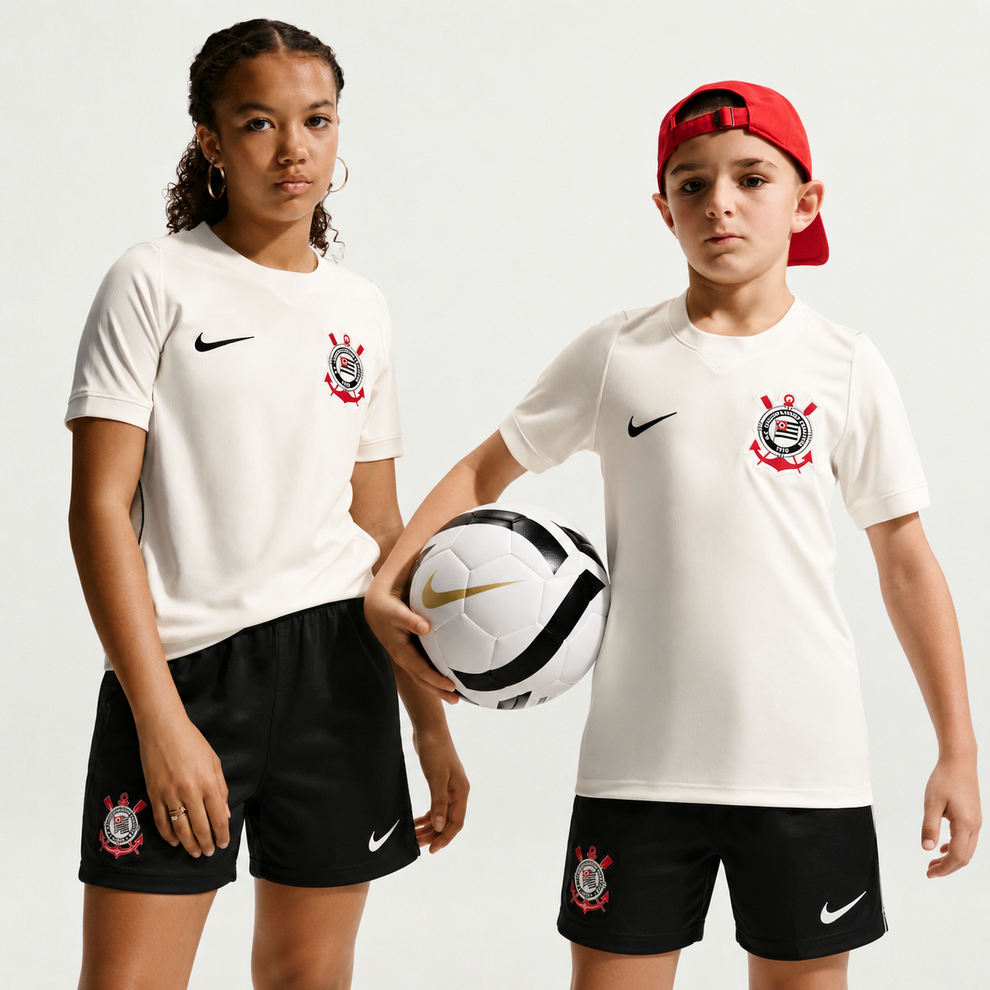 Kit Infantil do Corinthians Home 2026