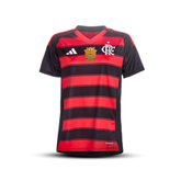 Camisa do Flamengo Feminina Home - 2025/26 com Patch de Campeão Brasileiro
